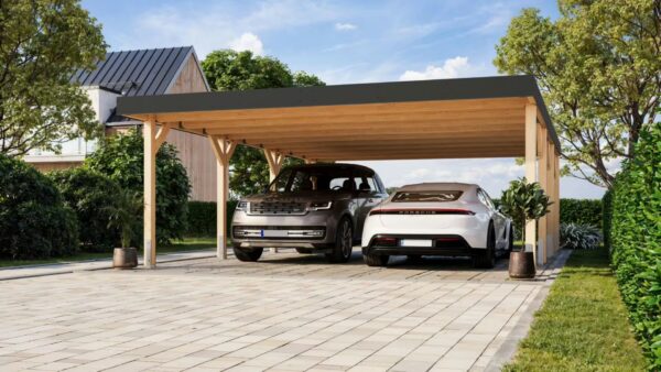 Carport LEIMHOLZ von Karibu – Bild 2