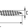 Spanplattenschrauben mit Vollgewinde – Bild 3