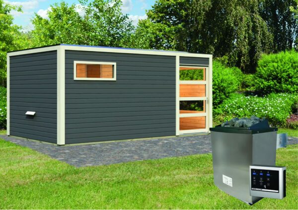 Sauna HYGGE von Karibu – Bild 2