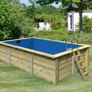 Rechteck Pool von Karibu